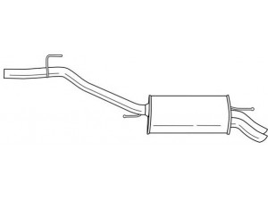 AKS DASIS SG61608 galinis duslintuvas