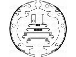 CIFAM 153-159K stabdžių trinkelių komplektas, stovėjimo stabdis 
 Stabdžių sistema -> Rankinis stabdys