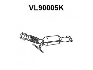 VENEPORTE VL90005K katalizatoriaus keitiklis 
 Išmetimo sistema -> Katalizatoriaus keitiklis
30713106, 30713619, 30731193, 8603597