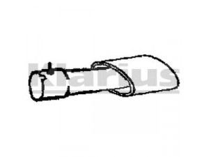 KLARIUS VO354J išleidimo kolektorius 
 Išmetimo sistema -> Išmetimo vamzdžiai
9470668