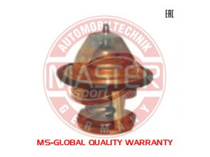 MASTER-SPORT 412-S-PCS-MS termostatas, aušinimo skystis 
 Aušinimo sistema -> Termostatas/tarpiklis -> Thermostat
412-1306010