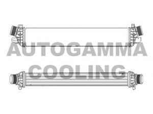 AUTOGAMMA 105640 tarpinis suslėgto oro aušintuvas, kompresorius
50514475