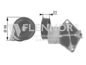 FLENNOR FA23996 įtempiklio svirtis, V formos rumbuotas diržas 
 Diržinė pavara -> V formos rumbuotas diržas/komplektas -> Įtempiklis
1004481, 96MF6A228BD, 1E0615980