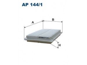 FILTRON AP144/1 oro filtras 
 Filtrai -> Oro filtras
178010H010, 178010H020, 1780120040