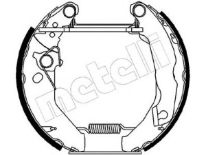 METELLI 51-0047 stabdžių trinkelių komplektas 
 Techninės priežiūros dalys -> Papildomas remontas