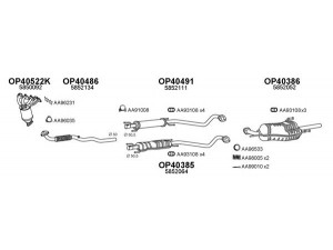 VENEPORTE 400220 išmetimo sistema 
 Išmetimo sistema -> Išmetimo sistema, visa