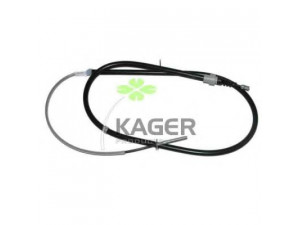 KAGER 19-1699 trosas, stovėjimo stabdys 
 Stabdžių sistema -> Valdymo svirtys/trosai
1H0609721E