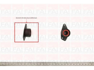 FAI AutoParts T9293 kreipiantysis skriemulys, paskirstymo diržas 
 Diržinė pavara -> Paskirstymo diržas/komplektas -> Laisvasis/kreipiamasis skriemulys
7700100671, 7700115075, 7700116192