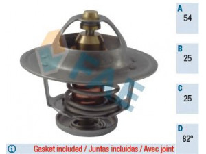 FAE 5322482 termostatas, aušinimo skystis 
 Aušinimo sistema -> Termostatas/tarpiklis -> Thermostat
500329622, 7303615, 8096735, 98463637