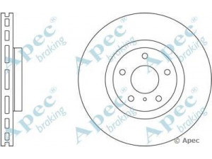 APEC braking DSK2567 stabdžių diskas 
 Dviratė transporto priemonės -> Stabdžių sistema -> Stabdžių diskai / priedai
40206CA010