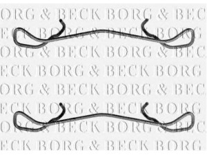 BORG & BECK BBK1170 priedų komplektas, diskinių stabdžių trinkelės 
 Stabdžių sistema -> Diskinis stabdys -> Stabdžių dalys/priedai