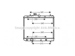 AVA QUALITY COOLING SZ2111 radiatorius, variklio aušinimas 
 Aušinimo sistema -> Radiatorius/alyvos aušintuvas -> Radiatorius/dalys
4709362, 4711086, 93194257, 93196874