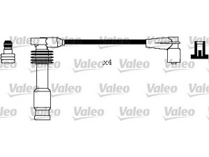 VALEO 346295 uždegimo laido komplektas 
 Kibirkšties / kaitinamasis uždegimas -> Uždegimo laidai/jungtys