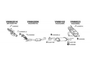 VENEPORTE 800471 išmetimo sistema 
 Išmetimo sistema -> Išmetimo sistema, visa