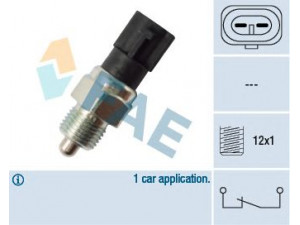 FAE 41225 jungiklis, atbulinės eigos žibintas 
 Elektros įranga -> Šviesų jungikliai/relės/valdymas -> Šviesų jungiklis/svirtis
500335678