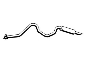 WALKER 02832 galinis duslintuvas 
 Išmetimo sistema -> Duslintuvas
GEX3497, 592319, 594779, GEX3497