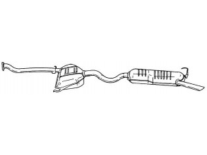 AKS DASIS SG16637 galinis duslintuvas