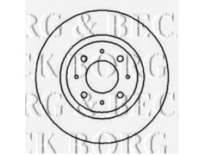 BORG & BECK BBD5037 stabdžių diskas 
 Stabdžių sistema -> Diskinis stabdys -> Stabdžių diskas
271590, 2715902, 31262091, 351688