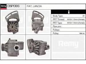 DELCO REMY DSP086 hidraulinis siurblys, vairo sistema 
 Vairavimas -> Vairo pavara/siurblys
7604215