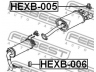 FEBEST HEXB-006 montavimo komplektas, išmetimo sistema 
 Dviratė transporto priemonės -> Išmetimo sistema -> Surinkimo komplektas
18215-SNA-A01