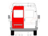 BLIC 6013-00-2515715P galinės durys 
 Kėbulas -> Transporto priemonės galas -> Galinės durys/dalys
7100334