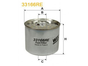 WIX FILTERS 33166RE kuro filtras
105640606001, 105640606002, 140600406100