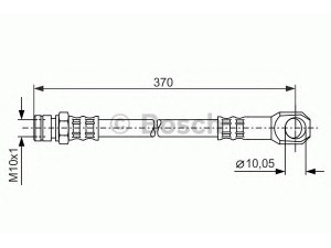 BOSCH 1 987 481 094 stabdžių žarnelė 
 Stabdžių sistema -> Stabdžių žarnelės
631 428 00 35, A 631 428 00 35