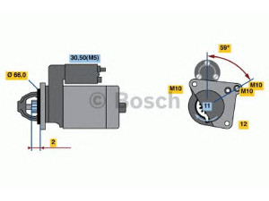 BOSCH 0 001 108 428 starteris 
 Elektros įranga -> Starterio sistema -> Starteris
82 00 741 476