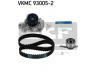 SKF VKMC 93005-2 vandens siurblio ir paskirstymo diržo komplektas 
 Aušinimo sistema -> Vandens siurblys/tarpiklis -> Vandens siurblys
14400-P08-004, 14400-P1G-E01, 14400-P2A-004