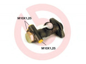 BREMBO M 23 078 pagrindinis cilindras, stabdžiai 
 Stabdžių sistema -> Pagrindinis stabdžių cilindras
4291870, 4297870, 24311908023, 132168B