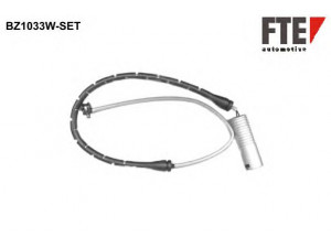 FTE BZ1033W-SET įspėjimo kontaktas, stabdžių trinkelių susidėvėjimas 
 Stabdžių sistema -> Susidėvėjimo indikatorius, stabdžių trinkelės
34 35 1 163 117