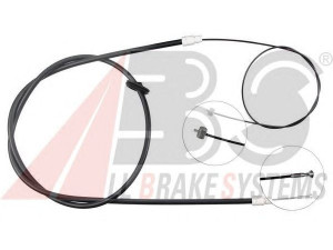 A.B.S. K12141 trosas, stovėjimo stabdys 
 Stabdžių sistema -> Valdymo svirtys/trosai
639 420 13 85, 6394202785