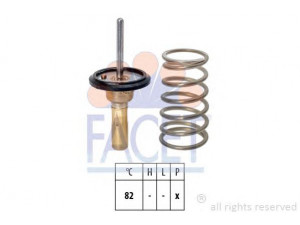 FACET 7.8823S termostatas, aušinimo skystis 
 Aušinimo sistema -> Termostatas/tarpiklis -> Thermostat
16321-47021, 90916-03147