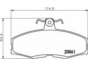 BREMBO P 24 013 stabdžių trinkelių rinkinys, diskinis stabdys 
 Techninės priežiūros dalys -> Papildomas remontas
5018981, 6117992, 6137744, 6143631