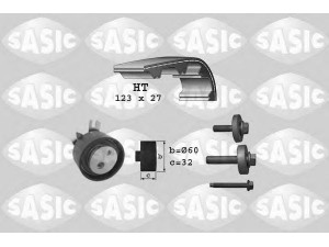 SASIC 1754010 paskirstymo diržo komplektas 
 Techninės priežiūros dalys -> Papildomas remontas
1680600QBB, 7701477028, 7701477028