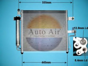 AUTO AIR GLOUCESTER 16-1159 kondensatorius, oro kondicionierius 
 Oro kondicionavimas -> Kondensatorius
9760625600