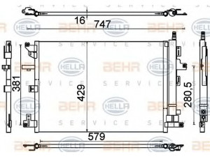 HELLA 8FC 351 310-601 kondensatorius, oro kondicionierius 
 Oro kondicionavimas -> Kondensatorius
3 078 128 0