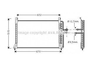 AVA QUALITY COOLING FD5250 kondensatorius, oro kondicionierius 
 Oro kondicionavimas -> Kondensatorius
E49Z19712A