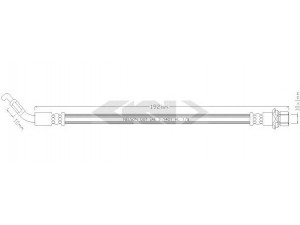 SPIDAN 340398 stabdžių žarnelė 
 Stabdžių sistema -> Stabdžių žarnelės
9094702F87