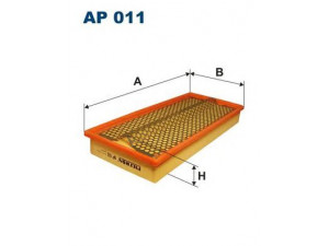 FILTRON AP011 oro filtras 
 Techninės priežiūros dalys -> Techninės priežiūros intervalai
348, 3481, 5022743, 890X9601DA