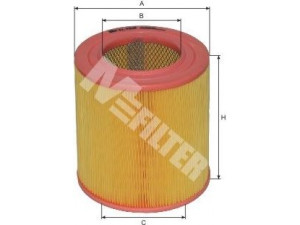 MFILTER A 269 oro filtras 
 Techninės priežiūros dalys -> Techninės priežiūros intervalai
R F03-23603, R F03-23603-9A, R P03-23603