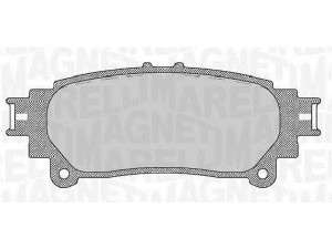 MAGNETI MARELLI 363916060636 stabdžių trinkelių rinkinys, diskinis stabdys 
 Techninės priežiūros dalys -> Papildomas remontas