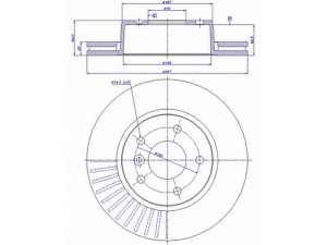 CAR 142.330 stabdžių diskas 
 Dviratė transporto priemonės -> Stabdžių sistema -> Stabdžių diskai / priedai
NTC 8780