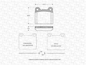 MAGNETI MARELLI 363702160827 stabdžių trinkelių rinkinys, diskinis stabdys 
 Techninės priežiūros dalys -> Papildomas remontas
271336, 271336.0, 271586, 271668