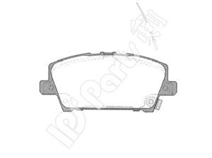 IPS Parts IBD-1484 stabdžių trinkelių rinkinys, diskinis stabdys 
 Techninės priežiūros dalys -> Papildomas remontas
45022-SMG-E01, 45022SMGE50
