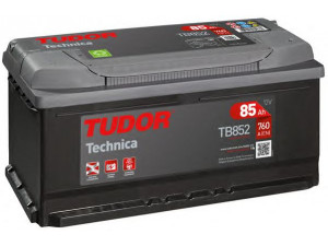 TUDOR _TB852 starterio akumuliatorius; starterio akumuliatorius 
 Elektros įranga -> Akumuliatorius
61 21 2 158 124, 61 21 8 381 756