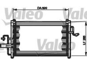 VALEO 818055 kondensatorius, oro kondicionierius 
 Oro kondicionavimas -> Kondensatorius
96190601