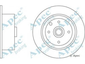 APEC braking DSK535 stabdžių diskas 
 Dviratė transporto priemonės -> Stabdžių sistema -> Stabdžių diskai / priedai
569204, 90250703, 90348319