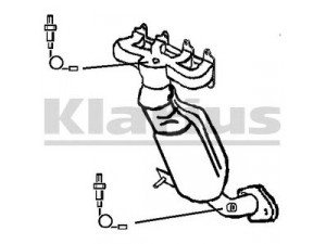 KLARIUS 321975 katalizatoriaus keitiklis 
 Išmetimo sistema -> Katalizatoriaus keitiklis
51799774, 51799774, 51799774