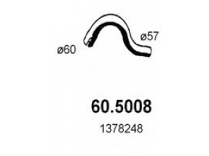 ASSO 60.5008 išleidimo kolektorius 
 Išmetimo sistema -> Išmetimo vamzdžiai
1378248, 13782487, 9135452, 9155407